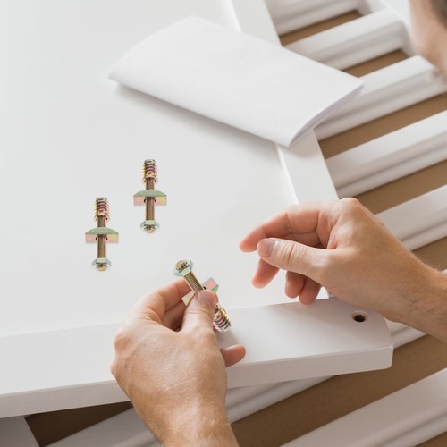 10pcs bed frame bolts - 10pcs, nuts